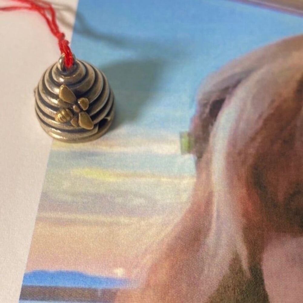 Beehive Charm Retired, James Avery Sterling Silver